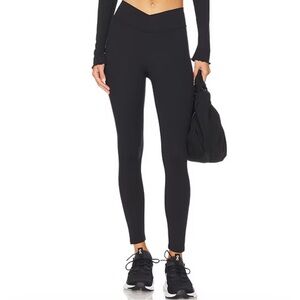 437 Blue The V Leggings Women’s Small